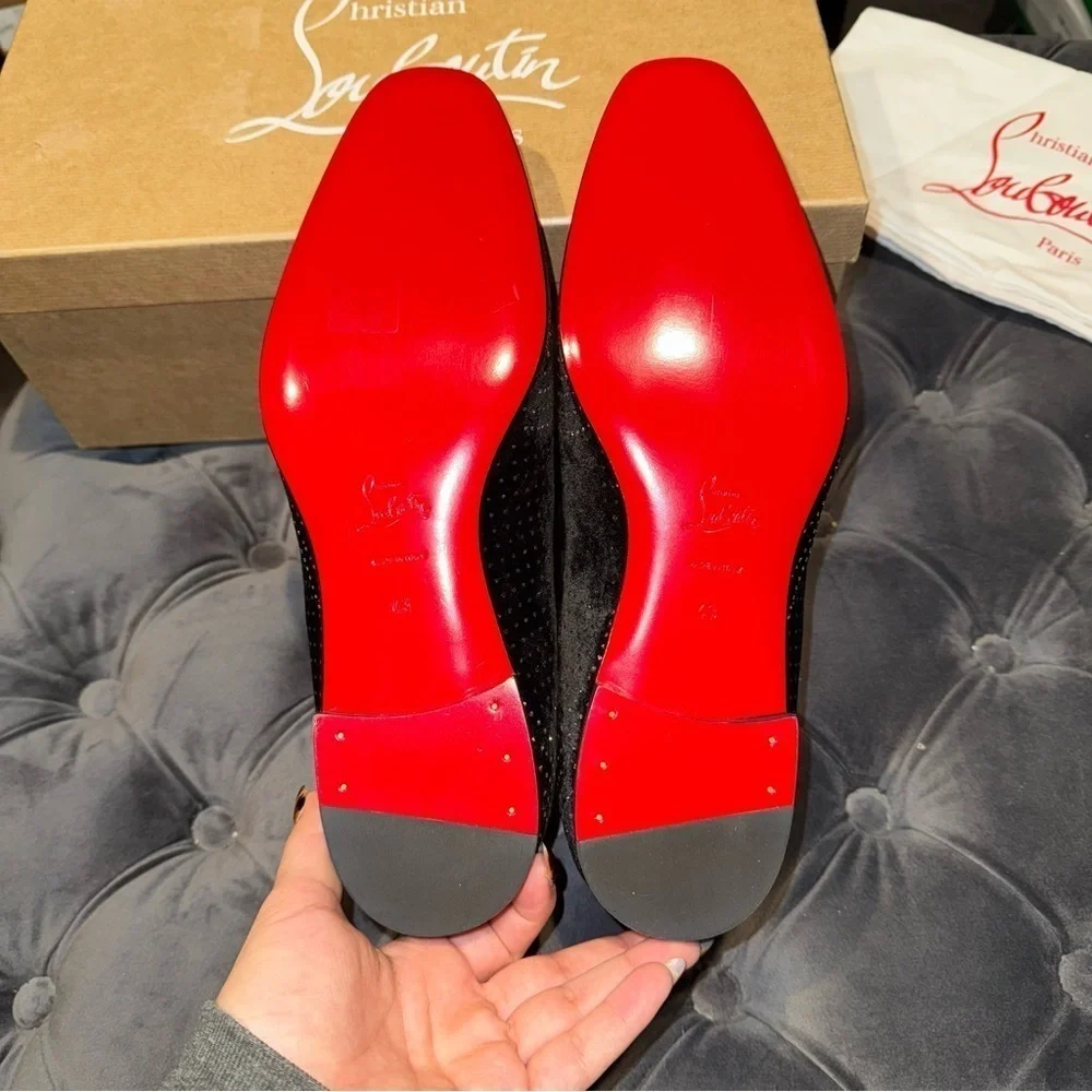 New Size 43 Christian Louboutin Dandy Chick Orlato Flat Loafers